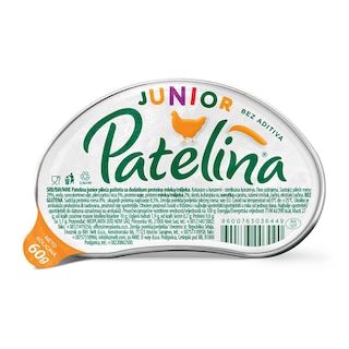 Pasteta pileca junior Patelina 60g-np