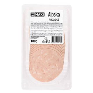 Alpska kobasica u zast.atm.Maxi  100g