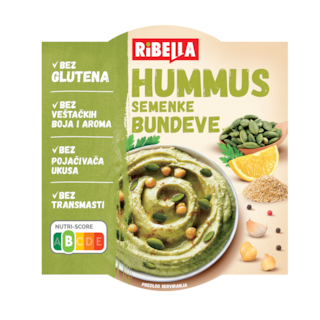 Hummus Semenke bundeve Ribella 200g