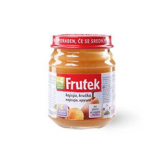 Kasica Fructal kajsija,kruska Frutek120g