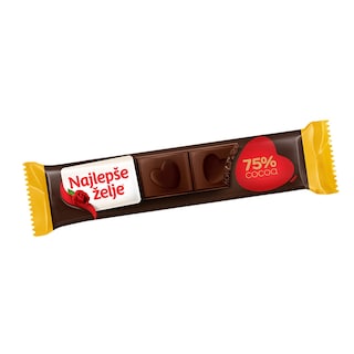 Cokolada crna 75%  30g