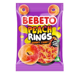 Bombone gumena Peash Rings Bebeto 80g