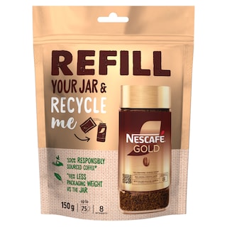 Kafa instant doypack Nescafe Gold 150g