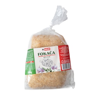 Fokaca sa belim lukom/sirom Maxi 306g