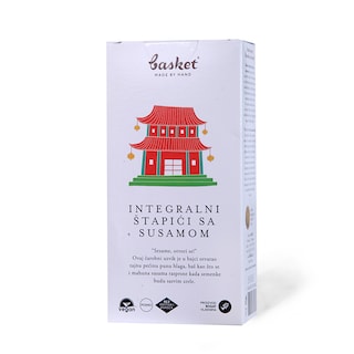 Integralni stapici sa susamomBasket 100g