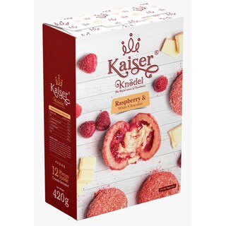 Smrz.knedle Kaiser bela cok-malina420g