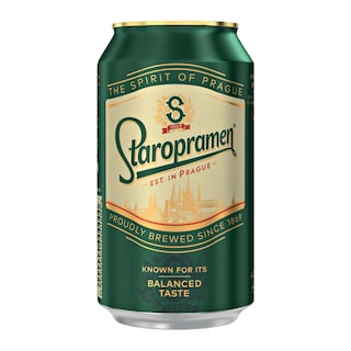Pivo Staropramen can 0,33l