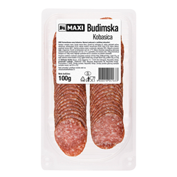 Budimska kobasica u zast.atm.Maxi 100g