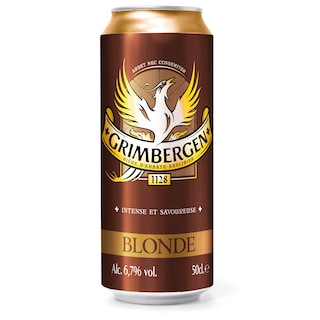 Pivo Grimbergen Blonde can 0,5L