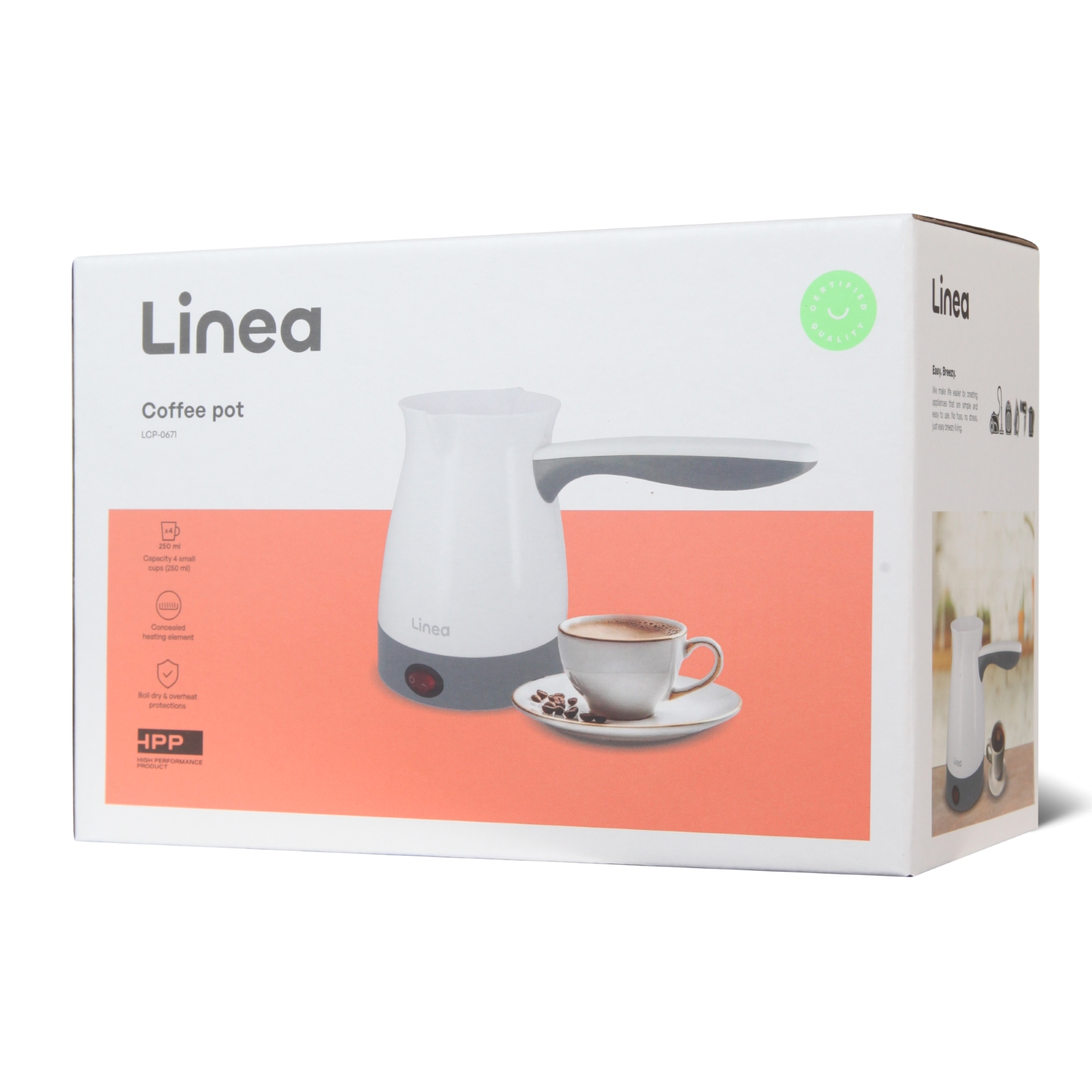 Elektri¿na d¿ezva za kafu Linea LCP-0671