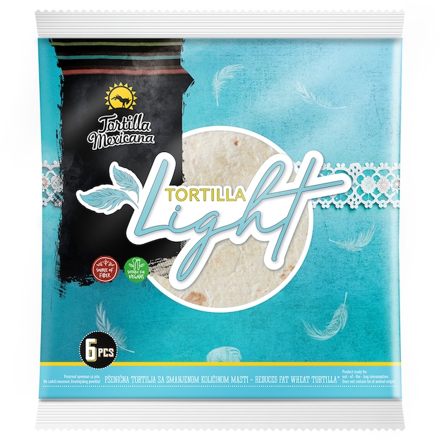 Mexicana Tortilla light 370g