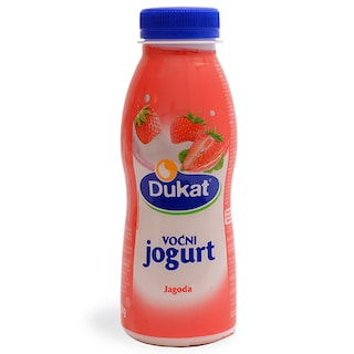 Dukat vocni jogurt jagoda 330g