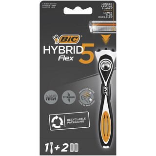 Brijac Flex5 Hybrid BIC rucica+2 dopune