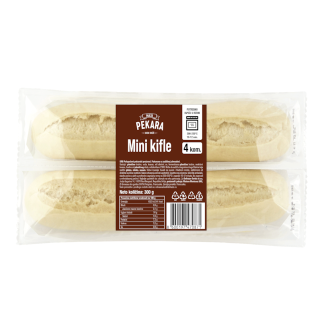 Maxi Mini kifle 4x75g
