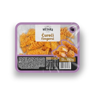 Cureci fingersi 350g Map