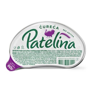 Pasteta cureca Patelina 60g-np