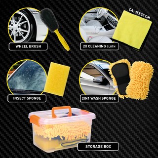 Set za ciscenje automobila 6kom