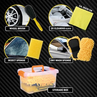 Set za ciscenje automobila 6kom