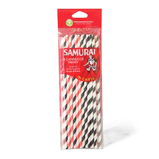 Slamcice papirne 24/1 Samurai