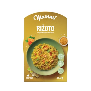Rizoto sa piletinom i karijem 350g
