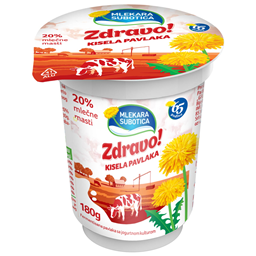 Kisela pavlaka 20%mm Zdravo casa 180g