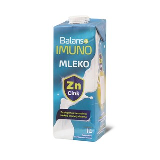 Mleko ster. sa dod.Zn Balans+Imuno 1l TB