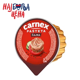 Cajna pasteta Carnex folija 75g