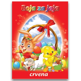 Boja za uskr.jaja kesica crvena Pan Graf