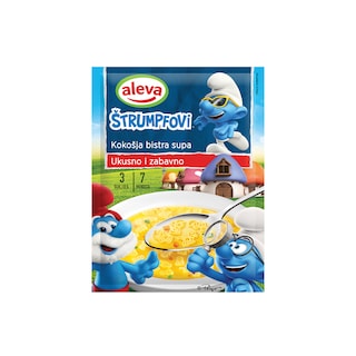 Decija kokosija supa Strumpfovi 50g