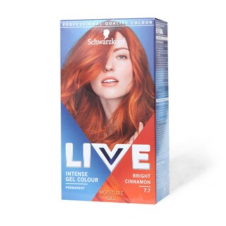Boja za kosu 7.7 jarki cimet Live