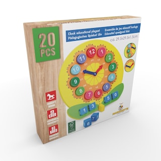 Drveni sat za ucenje 20 delova 798