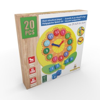 Drveni sat za ucenje 20 delova 798
