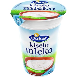Kiselo mleko 3.2%mm Dukat casa 180g