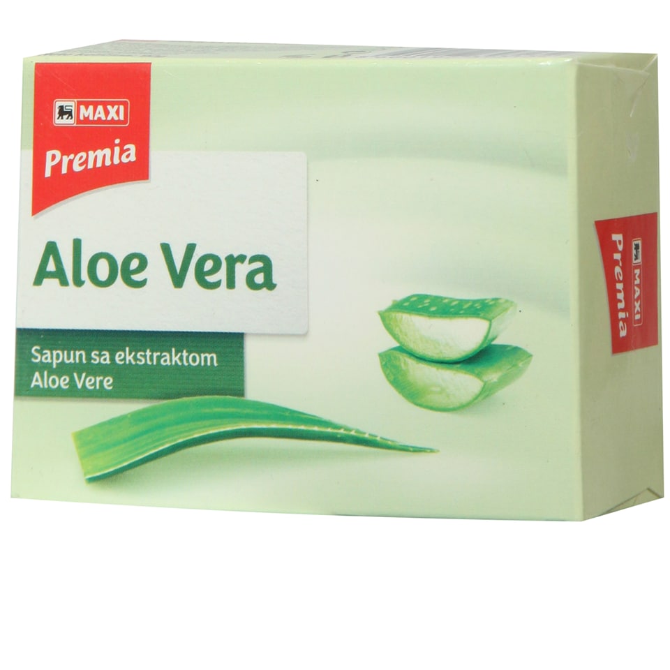 Maxi | Sapun Aloe vera Premia 90g | Maxi