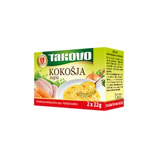 Kocka koncentrat kok.supe Takovo 2x22g