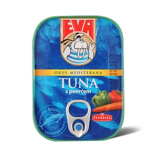 Tuna sa povrcem u umaku Eva 115g