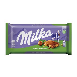 Cokolada mlecna wholenuts Milka 100g