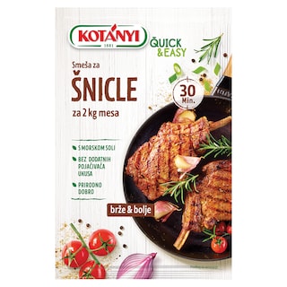 Smesa zacina/snicle Quick&Easy Kotany35g
