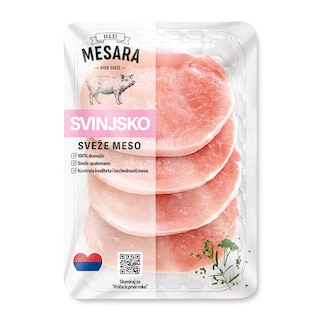 Svinjski but b/k snicla 510g