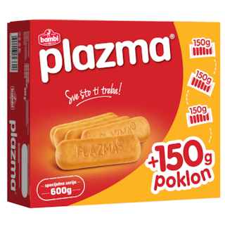 Keks Plazma 3x150g+150g