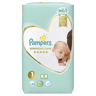 Pelene Premium 1 NB VP Pampers 54kom