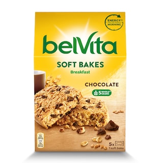 Keks Belvita Soft choco chips 250g