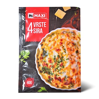 Zacin za 4 vrste sira Maxi 40g