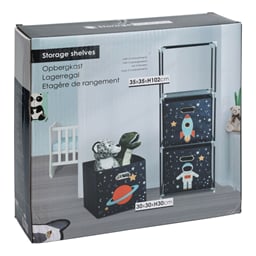 Polica za deciju sobu 3 kutije pl 3170