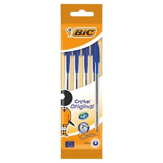 Hem.olov.Cristal med.plava (BIC) 1/4kes.