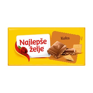 Cokolada keks Najlepse zelje 85g