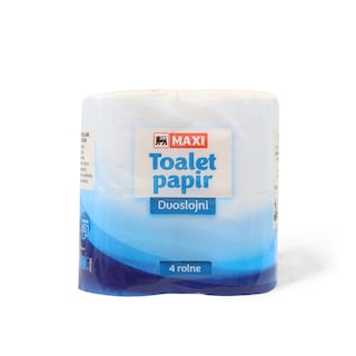 Toalet papir dvoslojni Maxi 4/1