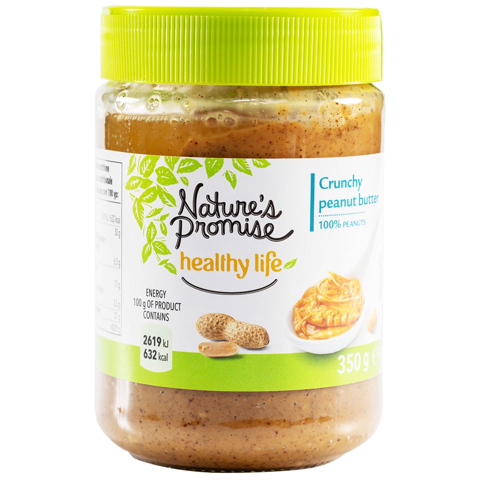 Nature's Promise Kikiriki puter 100% crunchy 350g