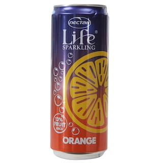 Sok gazir.pomorandza Life 0,33l can