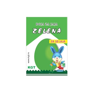 Zelena koncentrovana boja